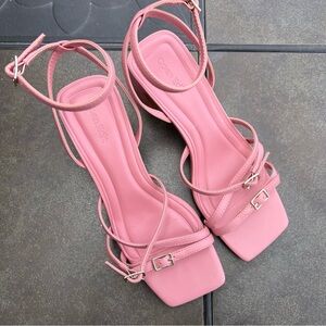 Open Edit Heeled Strap Sandals